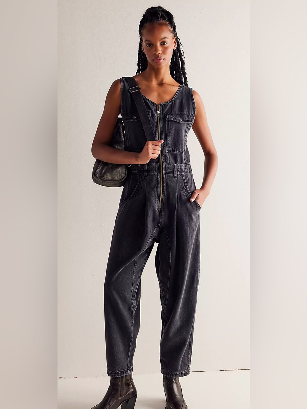 FREE PEOPLE We The Free CLOUD NINE JUMPSUIT- NWOT/Sz XS